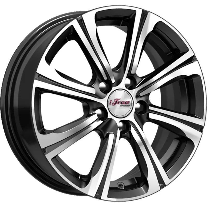 iFree 6x15/4x100 ET40 D60,1 Апероль (КС862) Блэк Джек