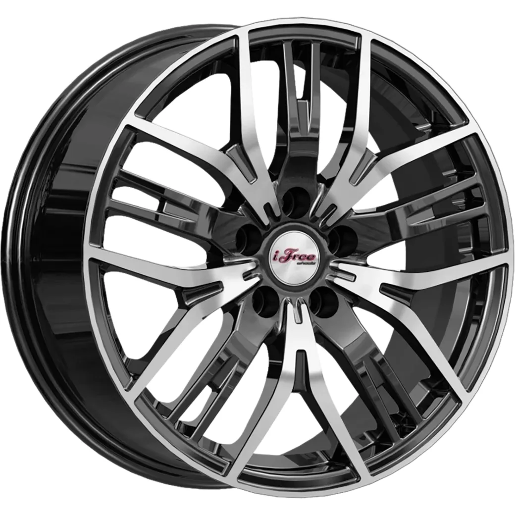 iFree 7x17/5x114,3 ET40 D66,1 Аскет (КС1072) Блэк Джек