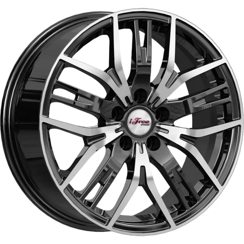 iFree 7x17/5x112 ET40 D57,1 Аскет (КС1072) Блэк Джек