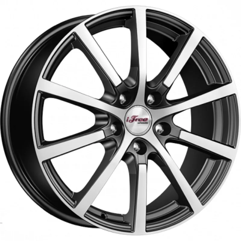 iFree 7x17/5x114,3 ET50 D67,1 Big Byz (КС680) Блэк Джек