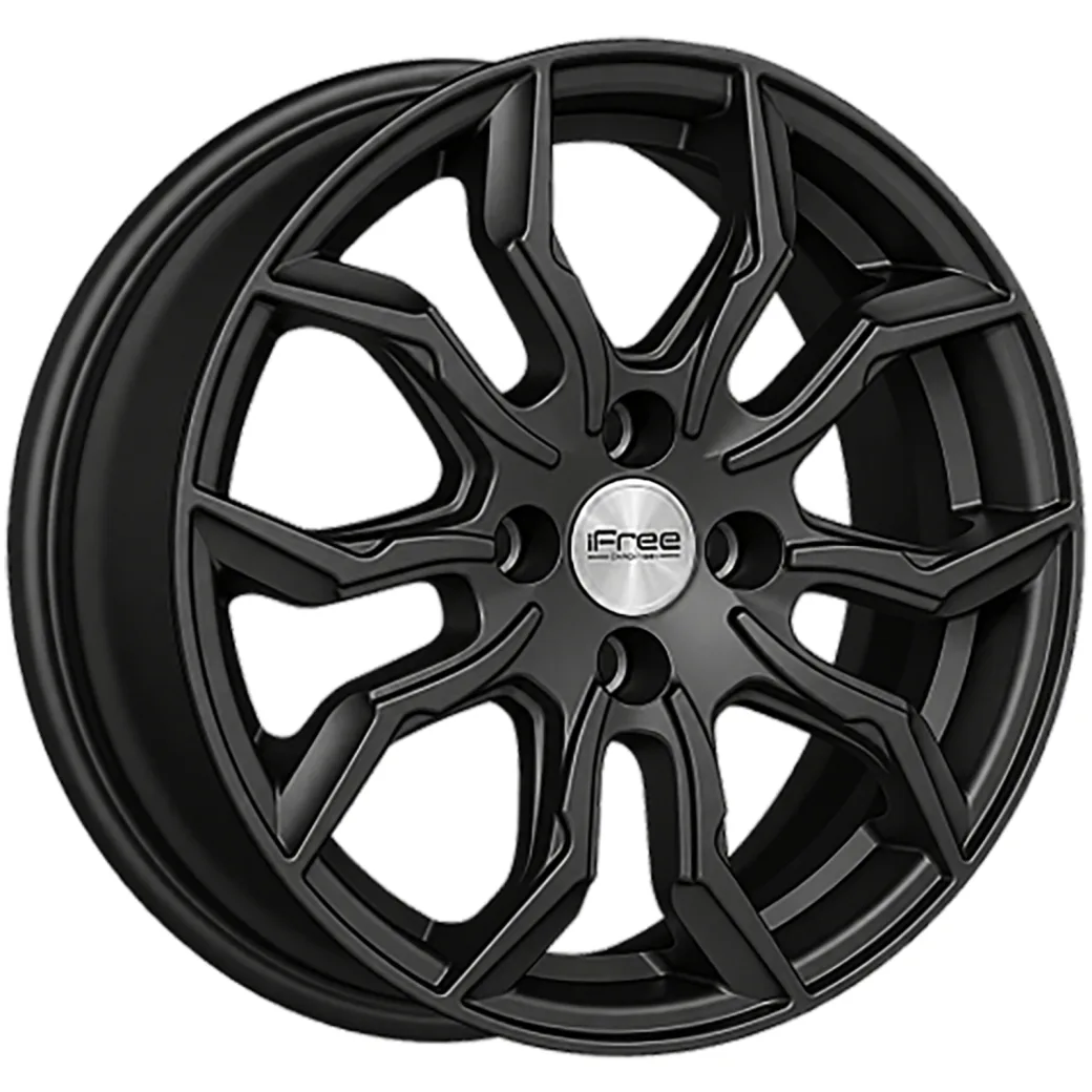 iFree 6x15/4x100 ET37 D60,1 Бохо (КС1037) BKM