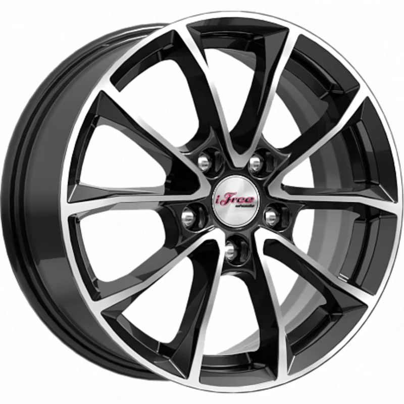 iFree 6,5x16/5x112 ET50 D57,1 Джет (КС914) Блэк Джек