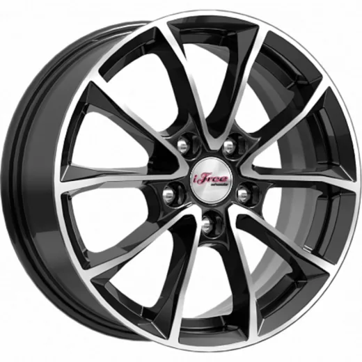 iFree 6,5x16/5x112 ET50 D57,1 Джет (КС914) Блэк Джек