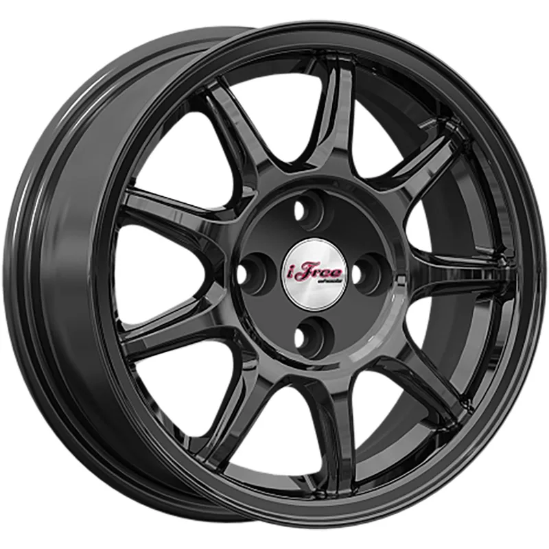 iFree Uno 5,5x14/4x98 ET35 D58,5 Эвил (КС1068) BK
