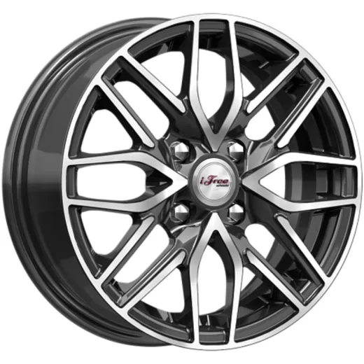 iFree 5,5x14/4x100 ET40 D60,1 Кайкос (КС1001) Блэк Джек