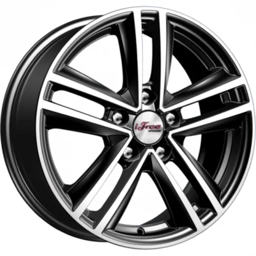iFree 6,5x16/5x114,3 ET45 D60,1 Катар (КС885) Блэк Джек