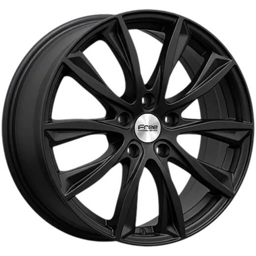 iFree 7,5x18/5x114,3 ET37 D66,6 Каzантип (КС684М) BKM