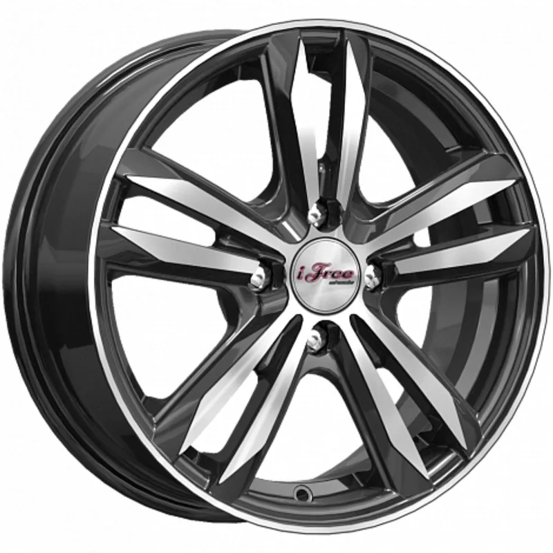 iFree 6x15/4x100 ET35 D67,1 Маскот (КС870) Блэк Джек