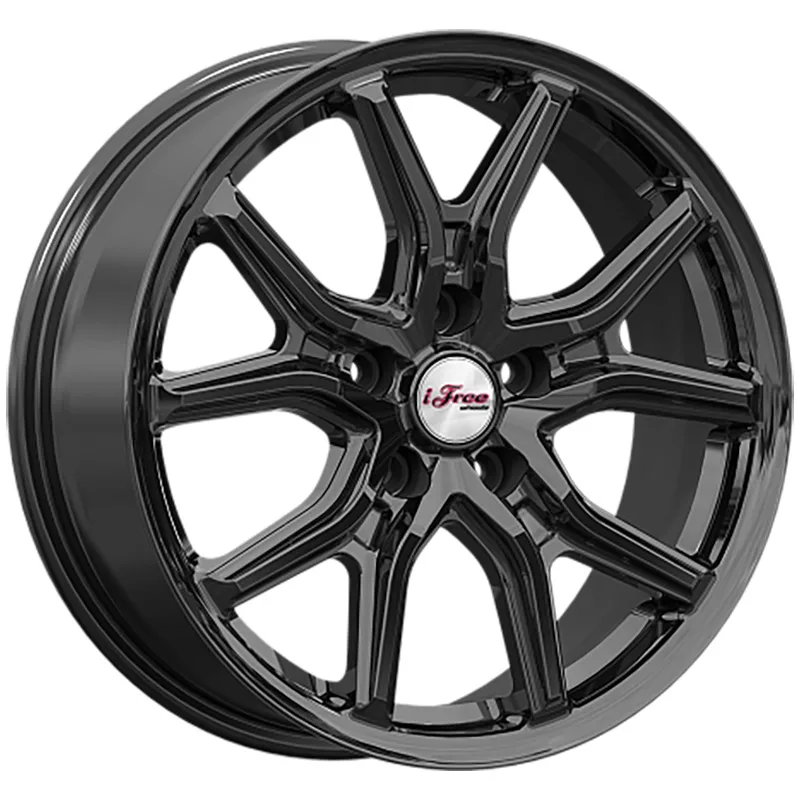 iFree 6,5x17/5x114,3 ET35 D67,1 Страйк (КС1080) BK