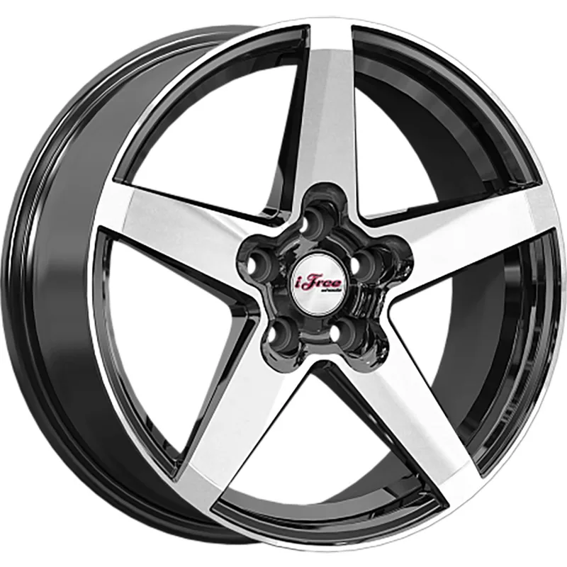 iFree Uno 6,5x17/5x108 ET33 D60,1 Токен (КС1127) Блэк Джек