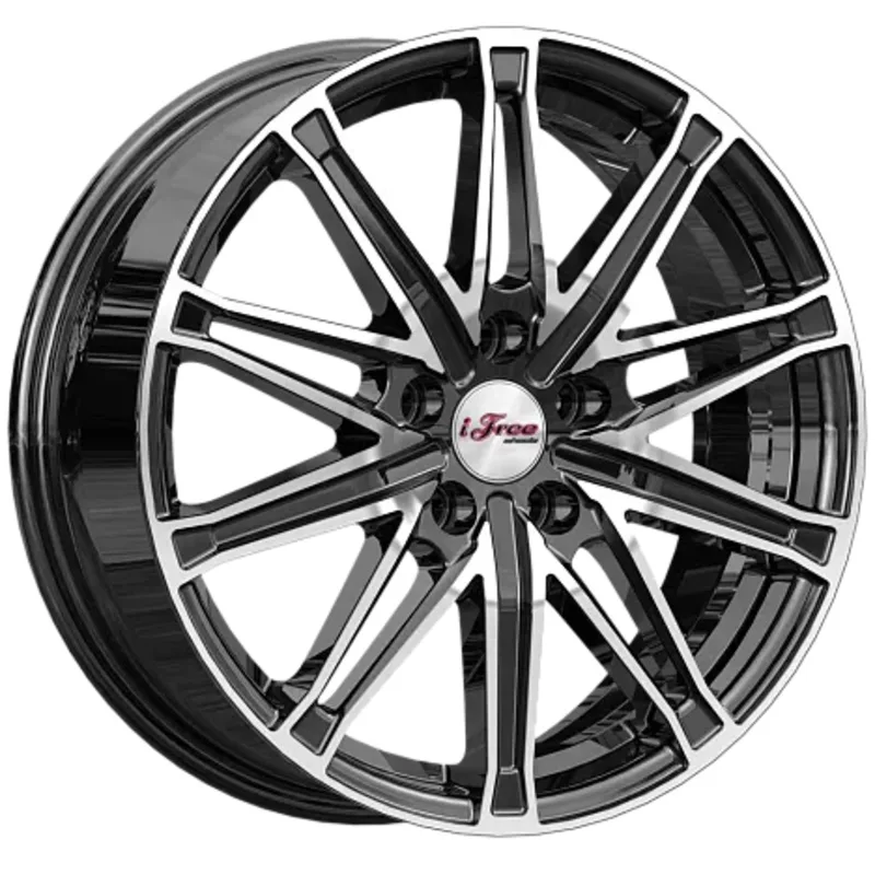 iFree 6,5x17/5x114,3 ET40 D66,1 Виар (КС1065) Блэк Джек