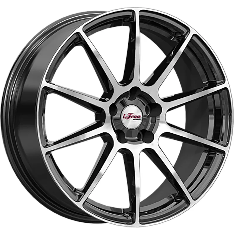 iFree Uno 7x18/5x114,3 ET33 D67,1 Винзор (КС1108) Блэк Джек