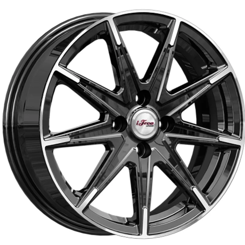iFree Uno 6x16/4x100 ET45 D54,1 Хит (КС1081) Блэк Джек