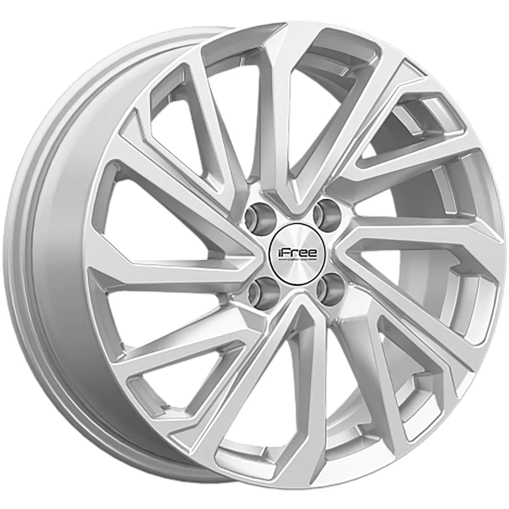 iFree Original 6,5x16/4x100 ET46 D54,1 Неом (Rio/Solaris) (КС1172) Сильвер
